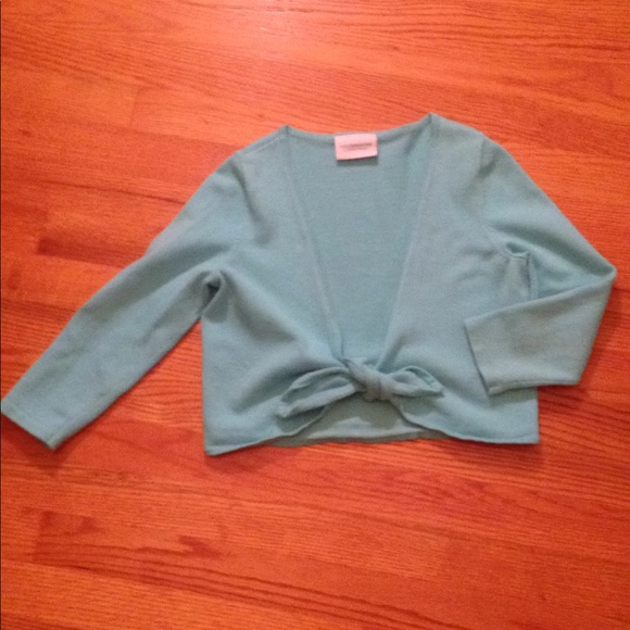 Liz Claiborne Tops - 👉SWEET👉Liz Claiborne Robin Egg Blue Shrug PXS